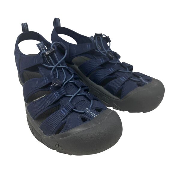 KEEN Men’s Blue‎ & Grey Newport H2 Water Sandals Size 14